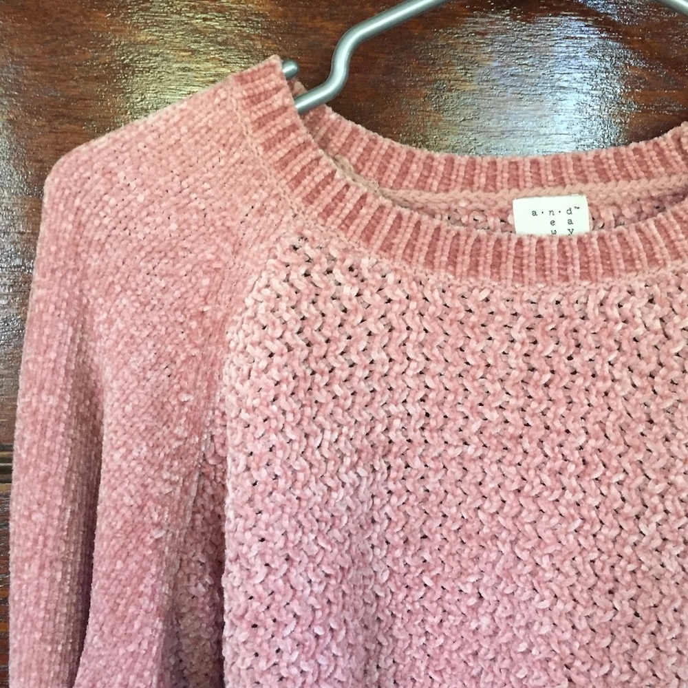 Light Pink Oversized Sweater